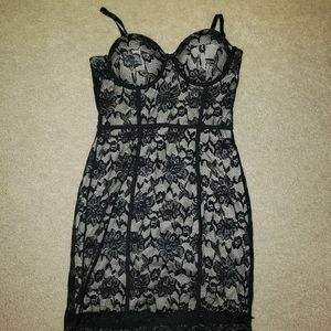 Black lace dress SIZE M